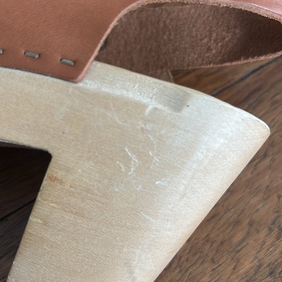 Bryr Tan Leather Sandals - Picture 12 of 16